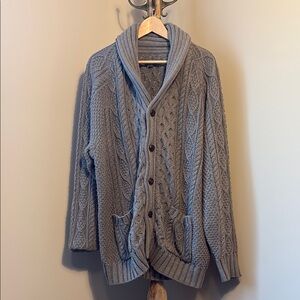 LL Bean Signature Fisherman Cardigan
